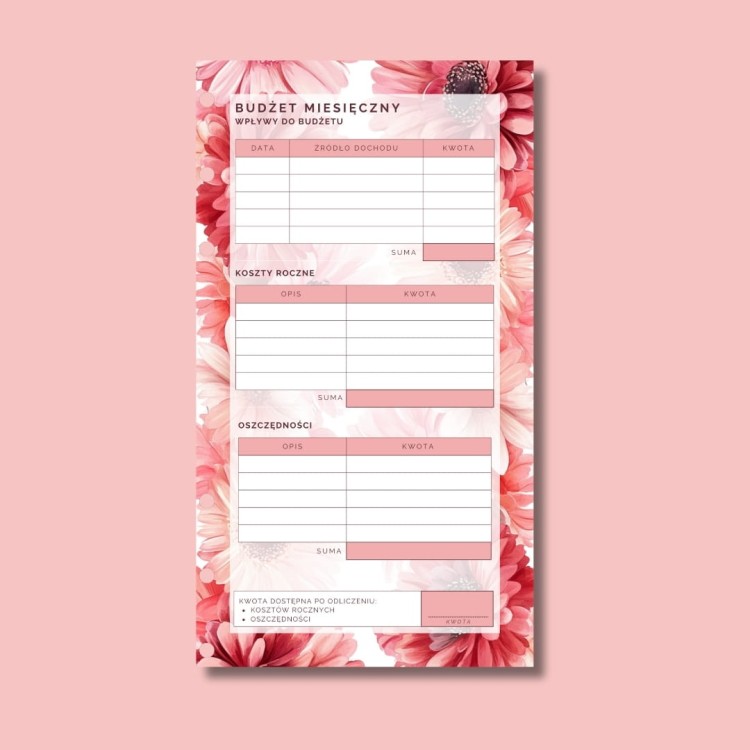 PLANER FINANSOWY WPINANY RÓŻOWA GERBERA 3.jpg