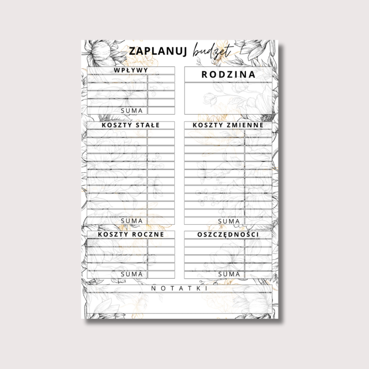KARTA PLANOWANIA BUDŻETU CZARNO ZŁOTE KWIATY.png