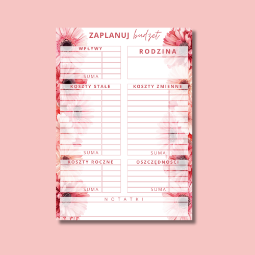 KARTA PLANOWANIA BUDŻETU RÓŻOWA GERBERA.png