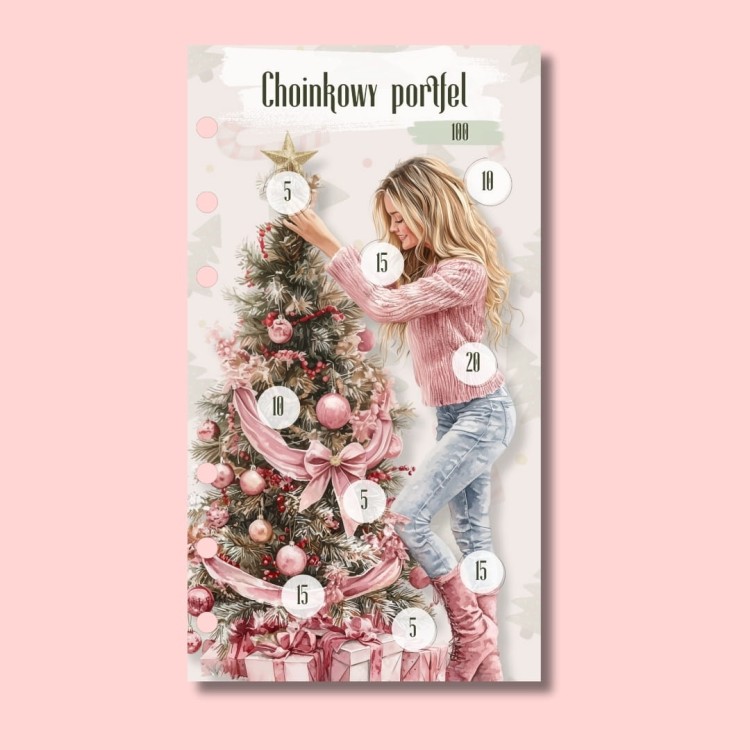 3. Wyzwanie rudolf trzyma kasę choinkowy portfel.jpg